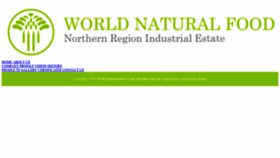 What Worldnaturalfood.com website looked like in 2022 (1 year ago)