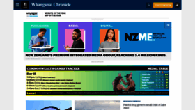 What Wanganuichronicle.co.nz website looked like in 2022 (1 year ago)