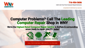 What Wnycomputerpro.com website looked like in 2022 (1 year ago)