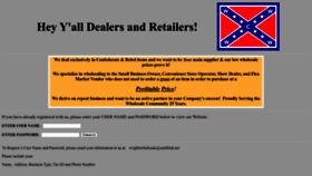 What Wrightsconfederatewholesale.com website looked like in 2022 (1 year ago)