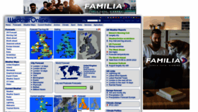 What Weatheronline.co.uk website looked like in 2022 (1 year ago)