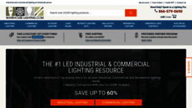 What Warehouse-lighting.com website looked like in 2022 (1 year ago)