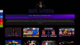 What Wwegames.online website looked like in 2022 (1 year ago)