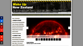 What Wakeupkiwi.com website looked like in 2022 (1 year ago)