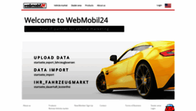 What Webmobil24.com website looked like in 2022 (1 year ago)