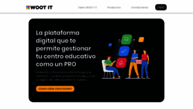 What Wootit.cr website looked like in 2022 (3 years ago)