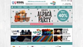 What Woolwarehouse.co.uk website looked like in 2022 (1 year ago)