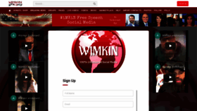 What Wimkin.com website looked like in 2022 (1 year ago)