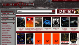 What Wargamevault.com website looked like in 2022 (1 year ago)
