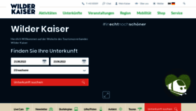 What Wilderkaiser.info website looked like in 2022 (1 year ago)