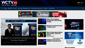What Wctv.tv website looked like in 2022 (1 year ago)