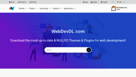What Webdevdl.com website looked like in 2022 (1 year ago)