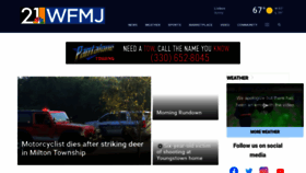 What Wfmj.com website looked like in 2022 (1 year ago)