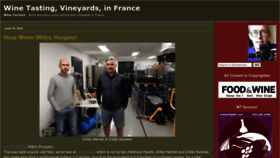 What Wineterroirs.com website looked like in 2022 (1 year ago)