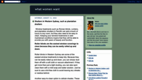 What What-women-want-forlove.blogspot.com website looked like in 2022 (1 year ago)