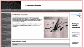 What Whenwecrosswords.com website looked like in 2022 (1 year ago)