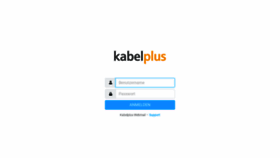 What Webmail.kabelplus.at website looked like in 2022 (1 year ago)