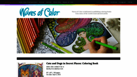 What Waves-of-color.com website looked like in 2022 (1 year ago)