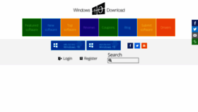 What Windows10download.com website looked like in 2022 (1 year ago)