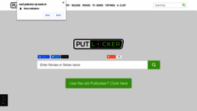 What Ww2.putlocker.vip website looked like in 2022 (1 year ago)