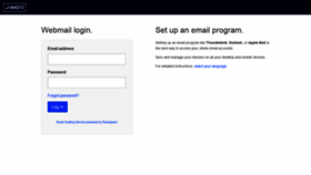 What Webmail.jimdo.com website looked like in 2022 (1 year ago)
