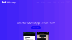 What Whatstarget.com website looked like in 2022 (2 years ago)