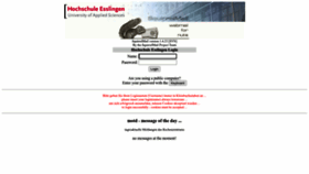 What Webmail.hs-esslingen.de website looked like in 2022 (1 year ago)