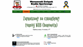 What Warsbrydz.pl website looked like in 2022 (1 year ago)