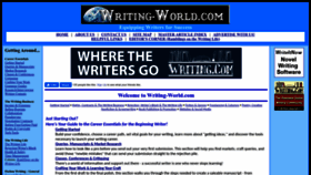 What Writing-world.com website looked like in 2022 (1 year ago)