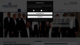 What Weitblick-ludwigsburg.de website looked like in 2022 (1 year ago)