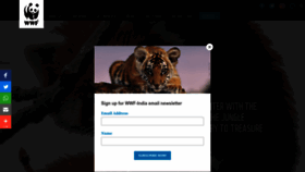 What Wwfindia.org website looked like in 2022 (2 years ago)
