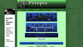 What Wow-petopia.com website looked like in 2022 (1 year ago)