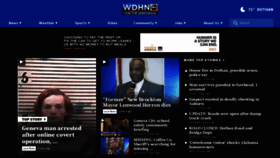 What Wdhn.com website looked like in 2022 (1 year ago)