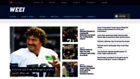 What Weei.com website looked like in 2022 (1 year ago)