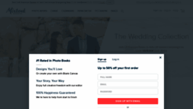 What Wedpics.com website looked like in 2022 (1 year ago)