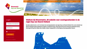 What Woonmatchkopnh.nl website looked like in 2022 (1 year ago)