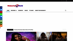 What Webserieszworld.com website looked like in 2022 (1 year ago)