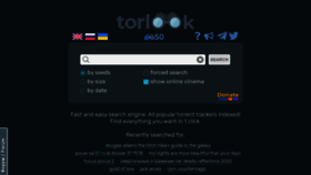 What W41.torlook.info website looked like in 2022 (1 year ago)