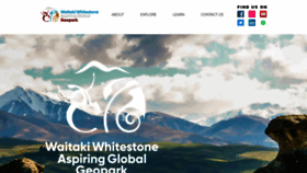 What Whitestonegeopark.nz website looked like in 2022 (1 year ago)