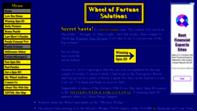 What Wheeloffortunesolutions.com website looked like in 2022 (1 year ago)
