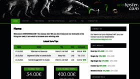 What Wintipster.com website looked like in 2022 (1 year ago)