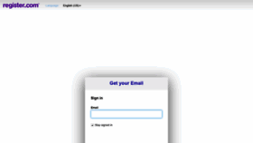 What Webmail04.register.com website looked like in 2022 (1 year ago)