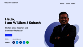 What Wjsubash.net website looked like in 2022 (2 years ago)