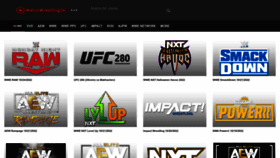 What Watchwrestling24.net website looked like in 2022 (1 year ago)