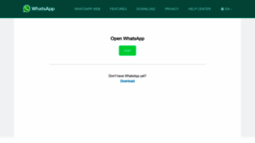 What Wa.me website looked like in 2022 (2 years ago)
