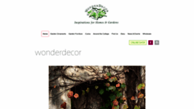 What Wonderdecor.co.jp website looked like in 2022 (1 year ago)