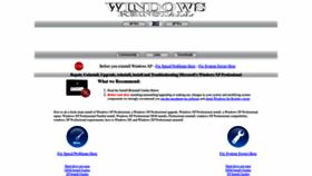 What Windowsxpprofessional.windowsreinstall.com website looked like in 2022 (1 year ago)