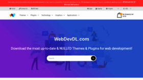 What Webdevdl.com website looked like in 2022 (1 year ago)