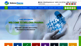 What Wellonapharma.com website looked like in 2022 (1 year ago)