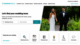 What Weddingwire.ca website looked like in 2022 (1 year ago)